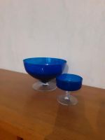 Glas Schalen Set blau, Deko Set Murano blau Hessen - Spangenberg Vorschau