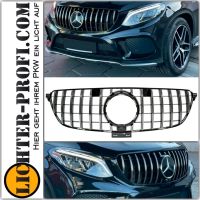 Kühlergrill schwarz chrom für Mercedes GLE C292 Coupe ab bj. 2015 Hessen - Calden Vorschau