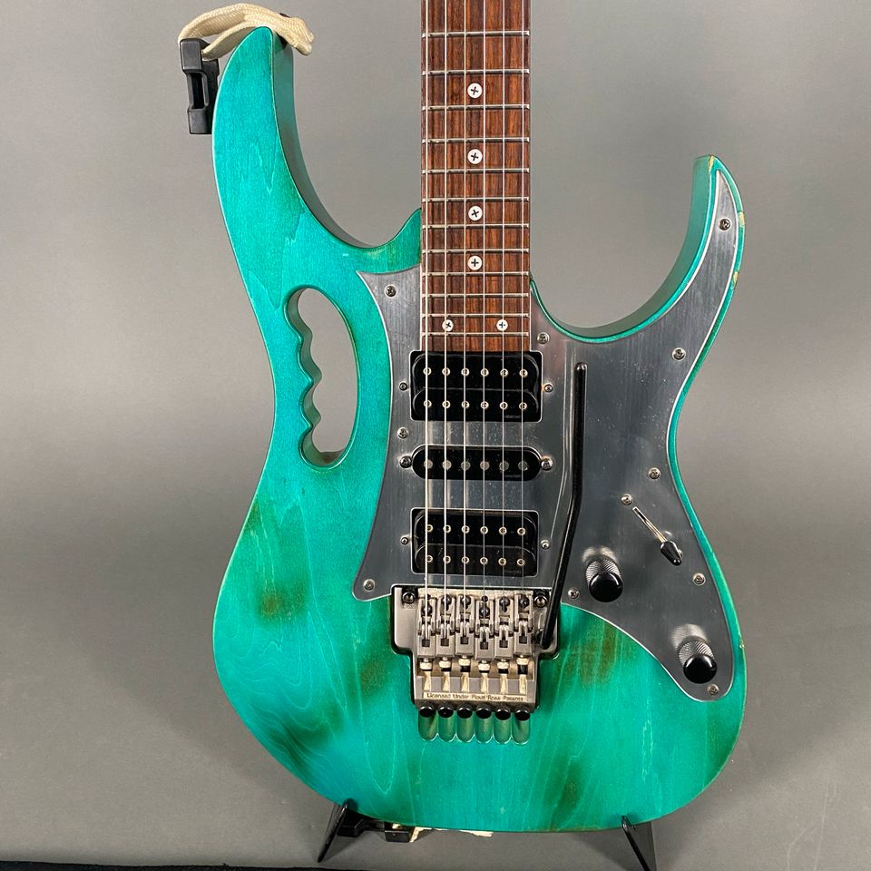 1996 Ibanez  JEM 7 - BSB Burnt Stained Blue MIJ Steve Vai Fujigen in Herne