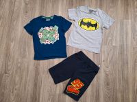 Kleiderpaket Jungen Gr. 134, T-Shirts, Shorts - Turtles, Batman Hessen - Schaafheim Vorschau