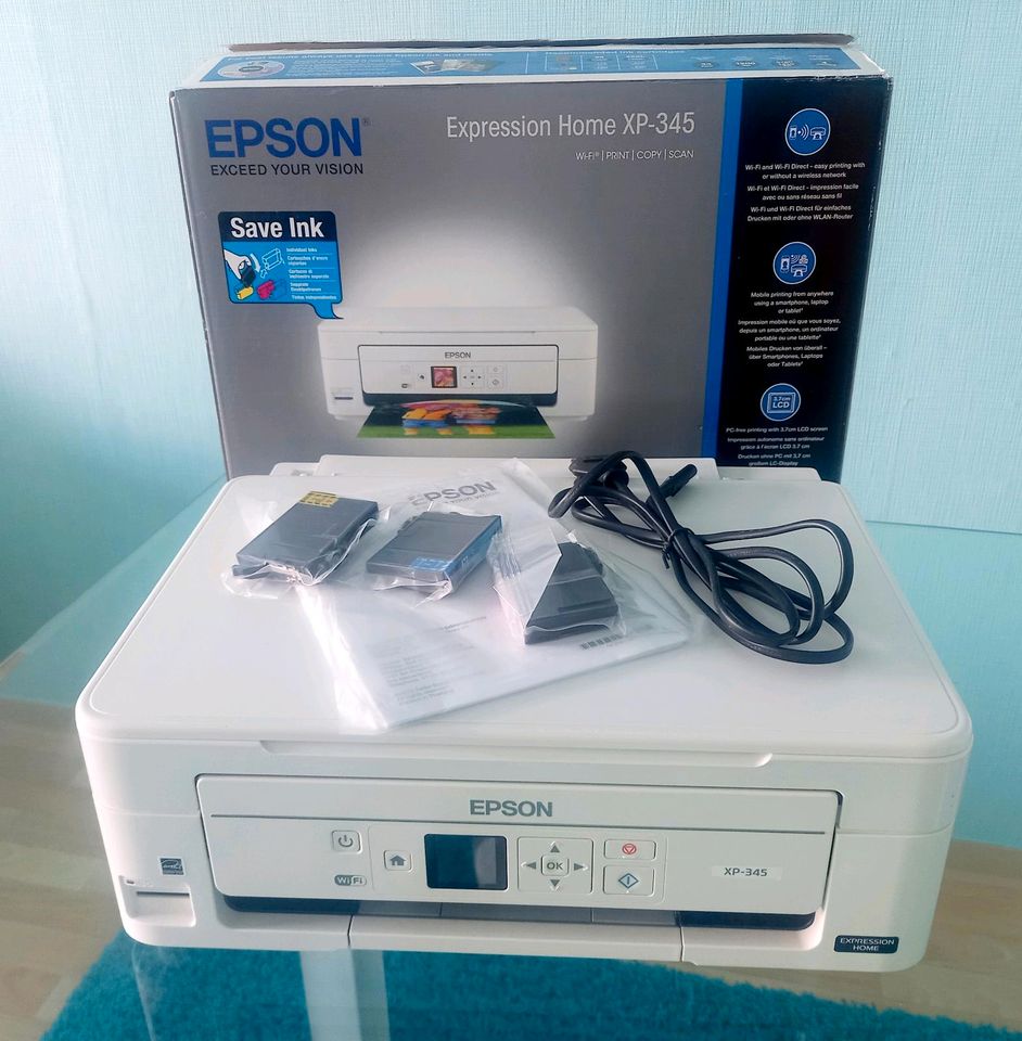 Epson Expression Home XP-345 Drucker Multifunktionsdrucker Defekt in Großenhain