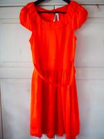 Kleid orange Atmosphere 38 mit Band zum Binden Niedersachsen - Isernhagen Vorschau