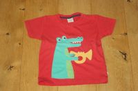 FRUGI T-Shirt Sommer kurzarm rot Krokodil Gr. 98 / 2 - 3 J. Bayern - Lamerdingen Vorschau