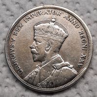 Kanada 1 Dollar 1935 Kanu Pelzhändler Indianer Silbermünze 800er Rheinland-Pfalz - Urmitz Vorschau