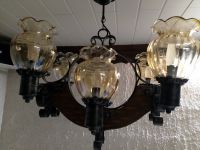Schwere rustikale Hängelampe Wohnzimmerlampe 6-flammig,Ersatzglas Nordrhein-Westfalen - Bedburg Vorschau