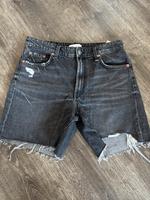 Jeans Shorts Zara schwarz grau NEU Größe 38 Thüringen - Eisenach Vorschau