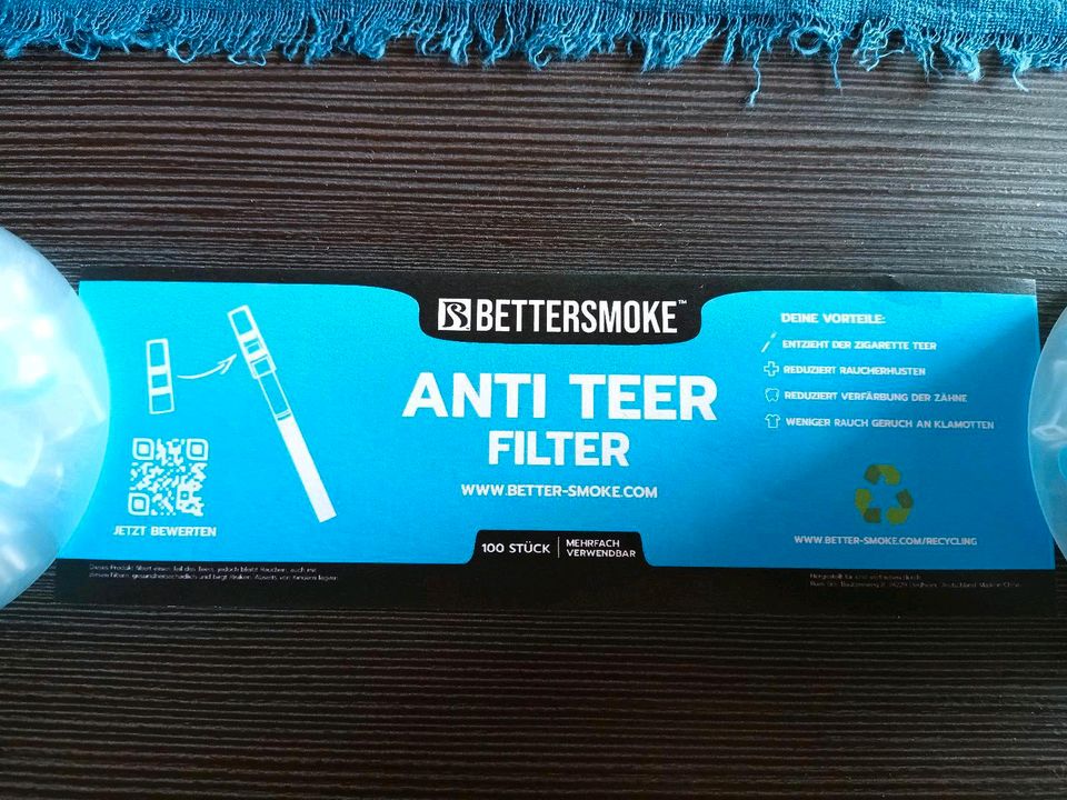 Anti Teer Filter 200 Stück Better Smoke in Bayern - Aresing