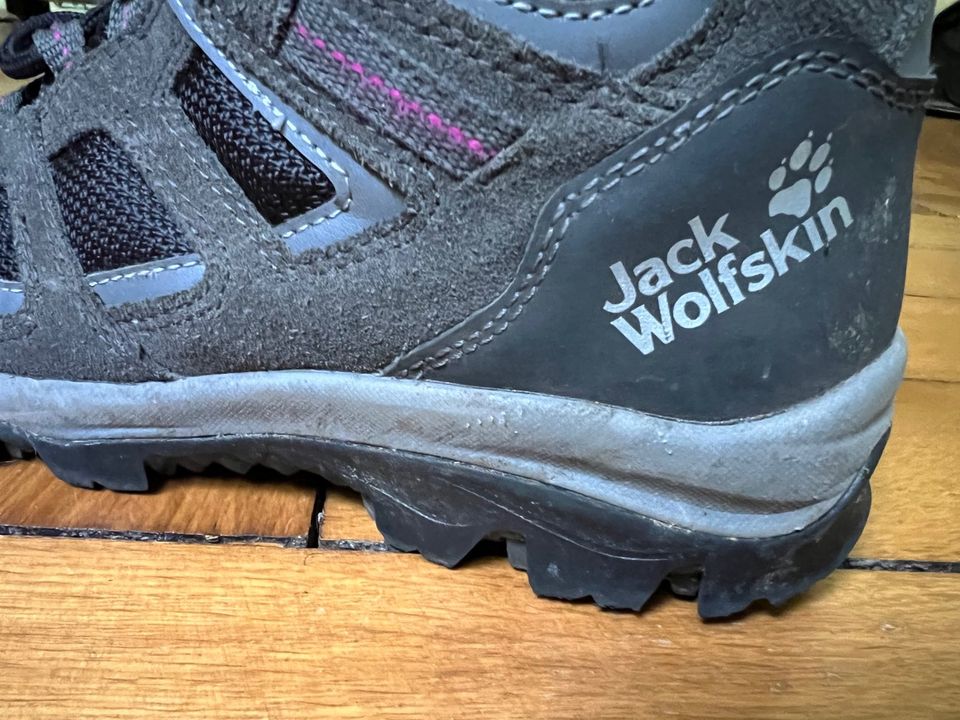 Wanderschuhe Jack Wolfskin Gr. 38 dunkelgrau in Hamburg