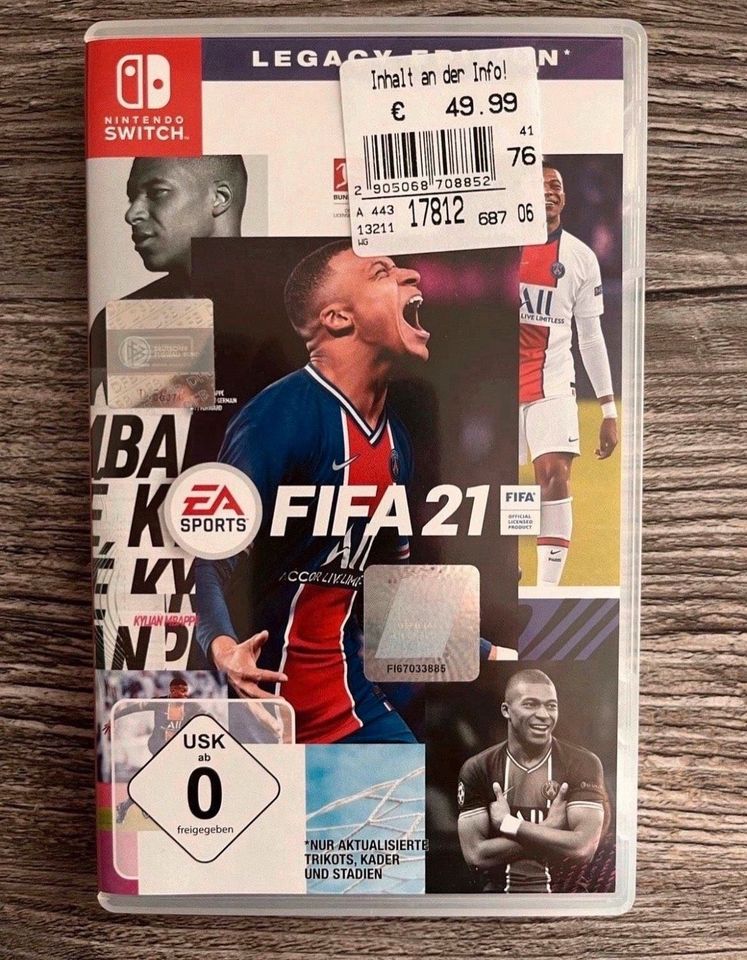 FIFA 21 EA Sports, Nintendo Switch in Hagen