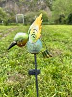 Gartenstecker Vogel Metallfigur Solarlampe Gartendeko Kolibri Rheinland-Pfalz - Mainz Vorschau