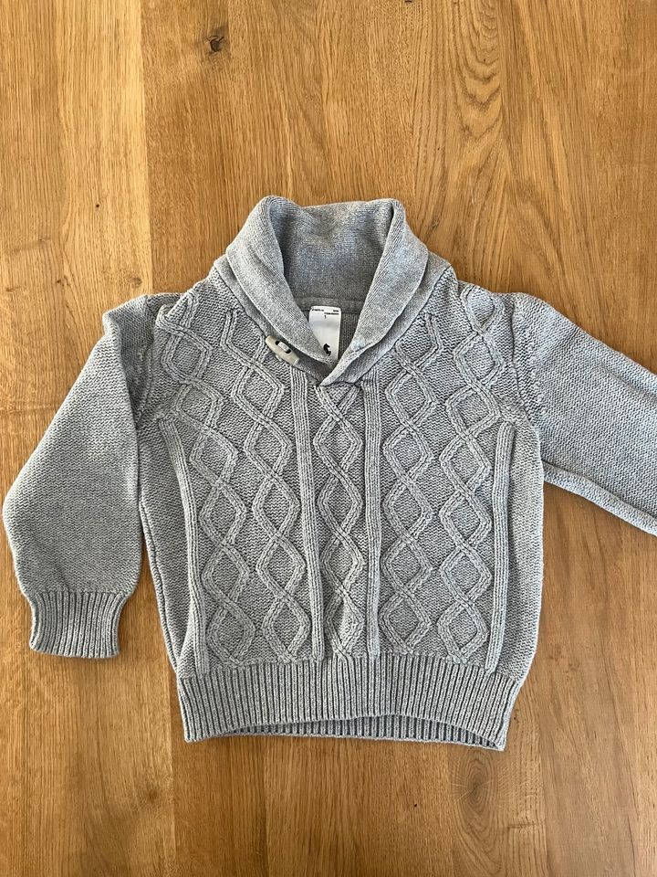 Strickpullover mit Zopfmuster in Rümmelsheim