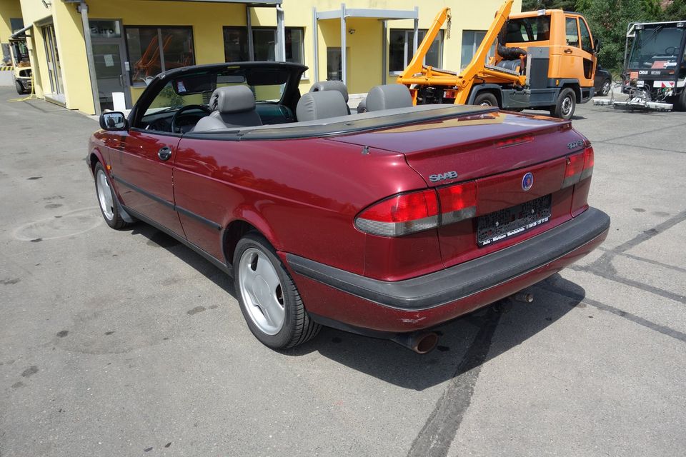 Saab 2.0 Turbo 900SE Cabrio 127'Km AHK elektrisches Verdeck Klima in Wendelstein