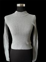 Grauer Strickpullover / Pullover von H&M Divided, Gr. XS Brandenburg - Panketal Vorschau