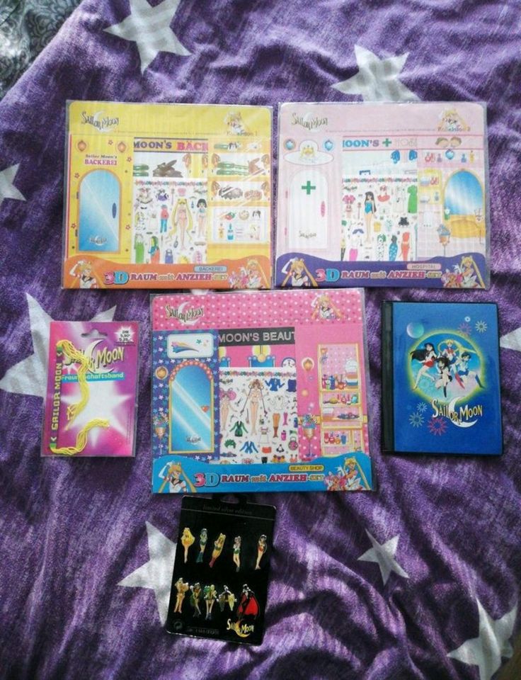Sailor Moon Sammlung Igel Artemis CDs fanbuch Blechdose etc in Gemünden a. Main