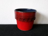 Blumen-Übertopf Planter Keramik 70er Jahre 18cm W. German Pottery Bayern - Hof (Saale) Vorschau