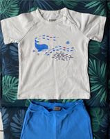 Neu Kanz süßes Set Walfisch Tshirt + Sweathose blau 80 Baden-Württemberg - Hartheim Vorschau