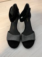 Schicke Schuhe mit Glitzer, Größe 40, schwarz mit Silber Nordrhein-Westfalen - Bad Münstereifel Vorschau