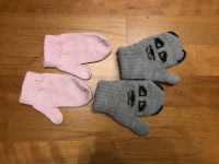 2 Paar Wollhandschuhe, Größe 92/98, rosa, grau Baden-Württemberg - Ettlingen Vorschau