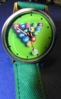 Billard Armbanduhr Pool Player Game Quartz Watch neu aus Sammlung Niedersachsen - Sehnde Vorschau