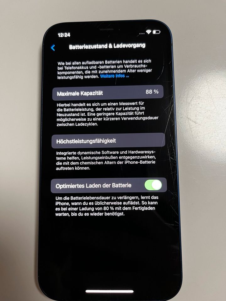 iPhone 12 blau 64Gb in Güglingen