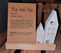 DIY Set Dekoration Familie Geschenk Raysin Häuser neu Nordrhein-Westfalen - Warburg Vorschau