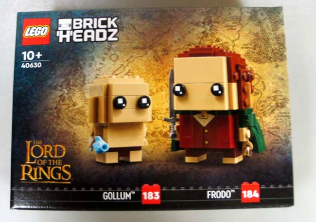 Lego 40630 Brickheads Frodo und Gollum OVP Sammlungsauflösung in St. Leon-Rot