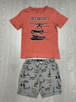 Next Leinen Shorts +T-Shirt Gr.110/116 Nordrhein-Westfalen - Lemgo Vorschau