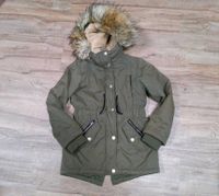 C&A Girls Rule Palomino 134 Winterparka olive Fellimitat Brandenburg - Großbeeren Vorschau