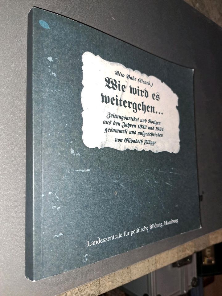 Wie wird es weitergehen Rita Bake Zeitungsartikel Notizen 1933/34 in Berlin