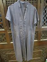Marc O'Polo kurzarm Leinen Kleid, grau-blau Gr. 40 Hessen - Büdingen Vorschau