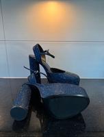 Strass Mules Asos Hochzeit Plateau festlich, High Heels Gr. 37 Kreis Pinneberg - Pinneberg Vorschau