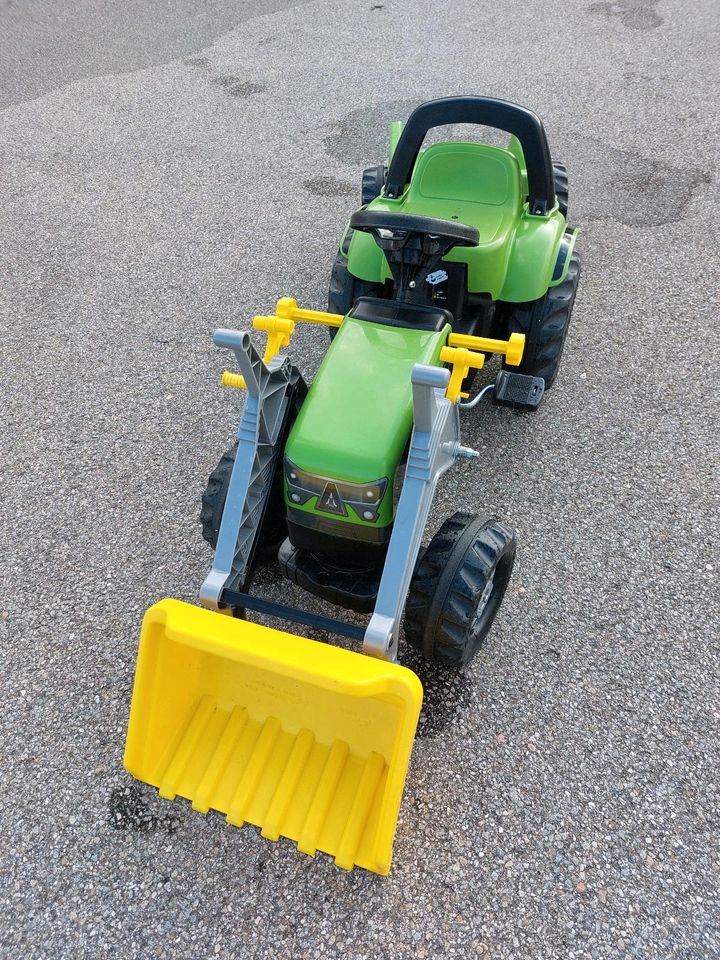 Deutz Rolly Toys Bulldog mit Anhänger in Pocking