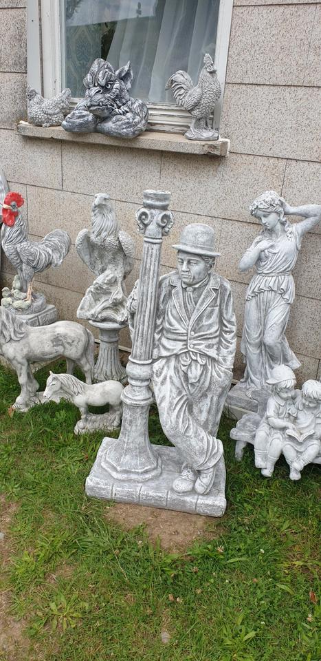 #GartenStatue Charlie Chaplin#SteingussFiguren#DekoFiguren in Eberhardzell
