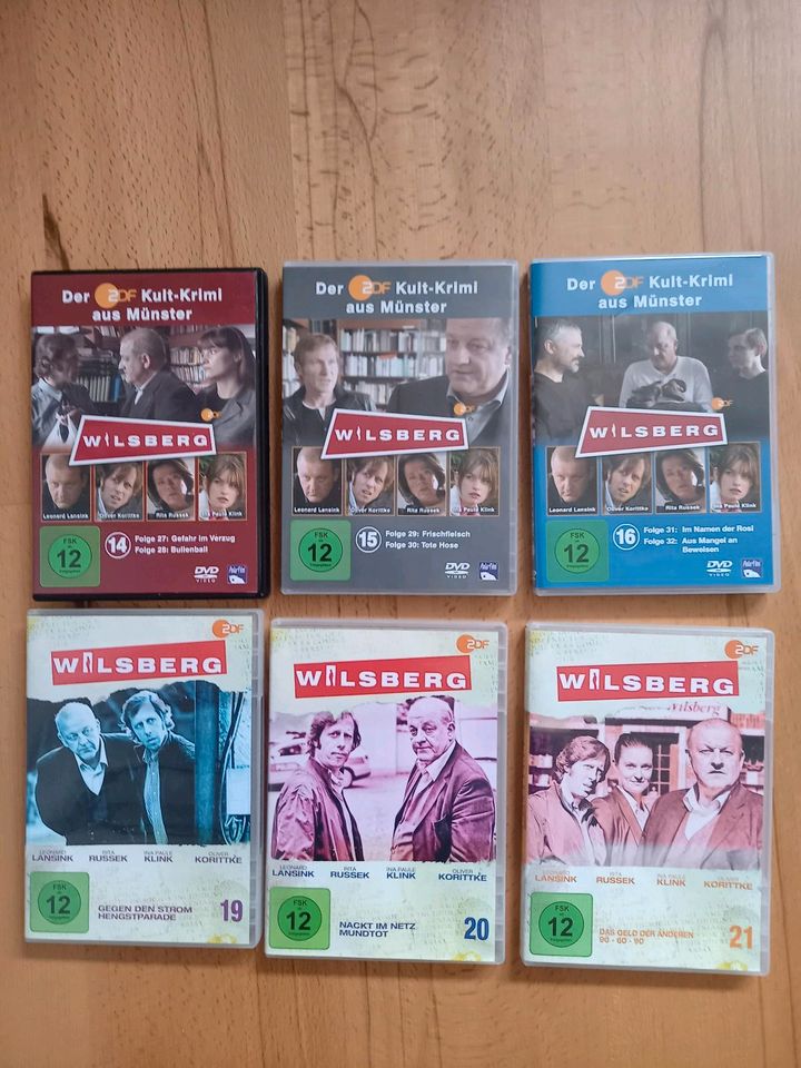 Wilsberg DVD Nr. 14,15,16 in Ehrenkirchen