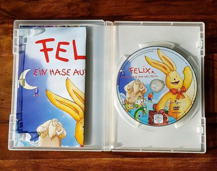 DVD Kinderfilm Felix ein Hase auf Weltreise 80 min in Hamburg