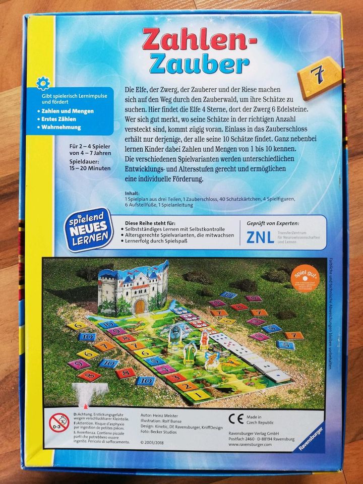 Zahlenzauber, wie NEU, Ravensburger Spiel in Lippstadt