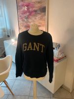 Gant Pullover dunkelblau mit Gold Größe M Np 90 € Düsseldorf - Stadtmitte Vorschau