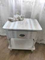 Kleines Schränkchen mit Schublade ⚜️ Vintage-Look ⚜️ Shabby Chic Bayern - Burgkunstadt Vorschau