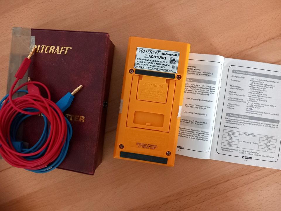 Digital-Multimeter mit Bargraph M 3610 B - Voltcraft M-3610B in Lampertheim