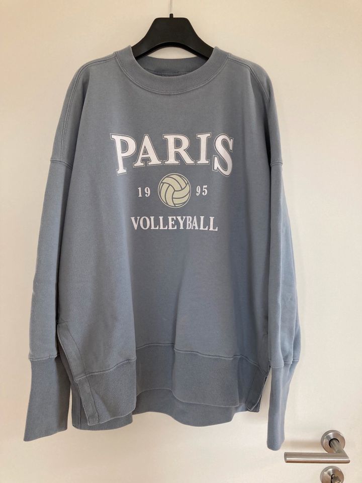 Sweatshirt von Abercrombie & Fitch, Gr. M, oversized, hellblau in Frankfurt am Main