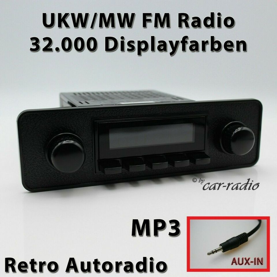 Retrosound Motor-1DAB Black Optik Oldtimer Radio Retro SET DAB in Gütersloh