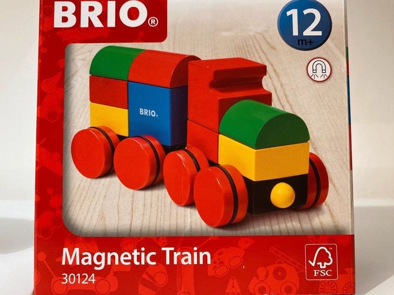 Brio Classic 30124 Magnetischer Holz-Zug, Vollständig, Top, OVP in Eching (Kr Freising)