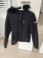 Superdry Jacke Steppjacke Gr. M L 38 schwarz Fellkragen Neumünster - Warder Vorschau