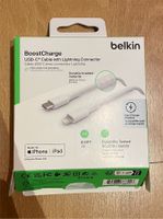 Belkin Boost Charge Ladekabel iPhone Lightning USB-C Textil Stoff Süd - Niederrad Vorschau