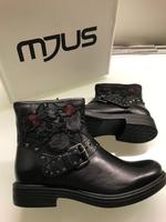 NEU Mjus Leder Stiefelette, Stiefel, Boots Gr.39, Schwarz, Blumen Baden-Württemberg - Neuenstein Vorschau