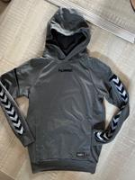 HUMMEL neuwertiger Sport Pulli, Hoodie, 176 bzw. S/M in grau Schleswig-Holstein - Jübek Vorschau