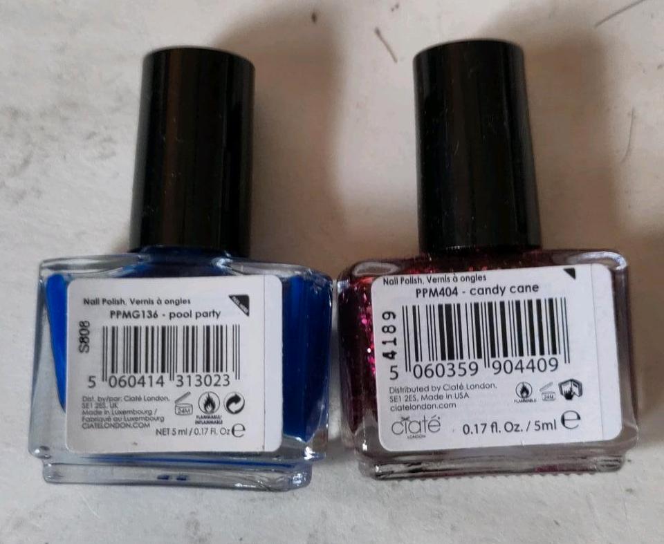 Nagellack Nailpolish Ciate und mehr Glitzer Glamour in Wedemark