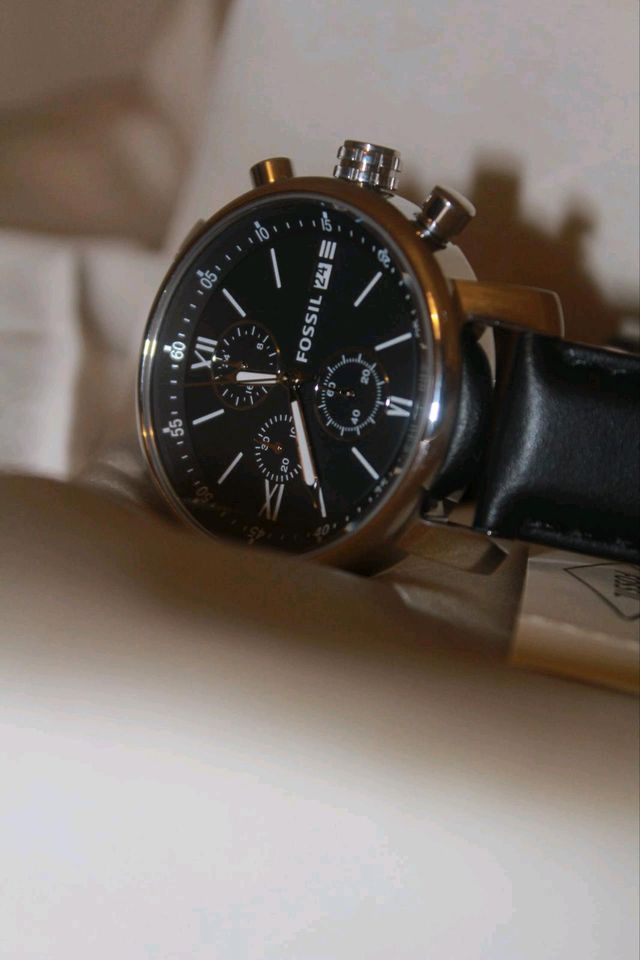 HERRENUHR RHETT CHRONOGRAPH LEDER SCHWARZ  Artikel Nr.: BQ1006 in Hannover