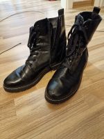 Schnürstiefel Schnür Boots Stiefeletten Gr. 39 getragen Bochum - Bochum-Ost Vorschau