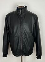 Boss, Lederjacke, 48, Reversible, Schwarz/Blau, Neu, € 1.100,- Nordrhein-Westfalen - Ratingen Vorschau